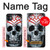 S0223 吸血鬼 スカル タトゥー Vampire Skull Tattoo iPhone 11 バックケース、フリップケース・カバー