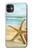 S1117 ビーチのヒトデ Starfish on the Beach iPhone 11 バックケース、フリップケース・カバー