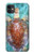 S1424 ウミガメ Sea Turtle iPhone 11 バックケース、フリップケース・カバー