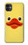S1922 アヒルの顔 Duck Face iPhone 11 バックケース、フリップケース・カバー