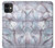 S2316 ダークブルーマーブルグラフィック Dark Blue Marble Texture Graphic Print iPhone 11 バックケース、フリップケース・カバー