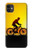 S2385 自転車 夕焼け Bicycle Bike Sunset iPhone 11 バックケース、フリップケース・カバー