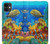 S2568 海と魚とサンゴ Sea Seabed Fish Corals Underwater Ocean iPhone 11 バックケース、フリップケース・カバー
