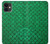 S2704 グリーンフィッシュスケールパターングラフィック Green Fish Scale Pattern Graphic iPhone 11 バックケース、フリップケース・カバー