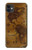 S2861 アンティークの世界地図 Antique World Map iPhone 11 バックケース、フリップケース・カバー
