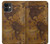 S2861 アンティークの世界地図 Antique World Map iPhone 11 バックケース、フリップケース・カバー