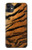 S2962 虎のストライプグラフィックプリント Tiger Stripes Graphic Printed iPhone 11 バックケース、フリップケース・カバー