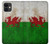 S2976 ウェールズサッカー Wales Football Soccer Red Dragon Flag iPhone 11 バックケース、フリップケース・カバー