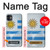 S2995 ウルグアイサッカー Uruguay Football Soccer Flag iPhone 11 バックケース、フリップケース・カバー