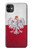 S3005 ポーランドサッカー Poland Football Soccer Flag iPhone 11 バックケース、フリップケース・カバー