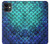 S3047 緑人魚のスケール Green Mermaid Fish Scale iPhone 11 バックケース、フリップケース・カバー