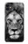 S3372 ライオンの顔 Lion Face iPhone 11 バックケース、フリップケース・カバー