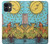 S3435 タロットカード月 Tarot Card Moon iPhone 11 バックケース、フリップケース・カバー