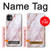 S3482 ピンクの大理石のグラフィックプリント Soft Pink Marble Graphic Print iPhone 11 バックケース、フリップケース・カバー