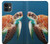 S3497 ウミガメ Green Sea Turtle iPhone 11 バックケース、フリップケース・カバー