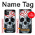 S0223 吸血鬼 スカル タトゥー Vampire Skull Tattoo iPhone 11 Pro バックケース、フリップケース・カバー