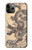 S0318 アンティークドラゴン Antique Dragon iPhone 11 Pro バックケース、フリップケース・カバー