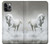 S0932 白馬 White Horse iPhone 11 Pro バックケース、フリップケース・カバー