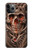 S1675 頭蓋骨の血のタトゥー Skull Blood Tattoo iPhone 11 Pro バックケース、フリップケース・カバー
