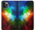S2312 カラフル 虹 宇宙 銀河 Colorful Rainbow Space Galaxy iPhone 11 Pro バックケース、フリップケース・カバー