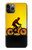 S2385 自転車 夕焼け Bicycle Bike Sunset iPhone 11 Pro バックケース、フリップケース・カバー