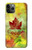 S2523 カナダ秋のメープルリーフ Canada Autumn Maple Leaf iPhone 11 Pro バックケース、フリップケース・カバー