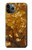S2663 黄開花アーモンドの木 フィンセント・ファン・ゴッホ Yellow Blossoming Almond Tree Van Gogh iPhone 11 Pro バックケース、フリップケース・カバー