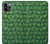 S2666 マリファナ柄 Marijuana Pattern iPhone 11 Pro バックケース、フリップケース・カバー