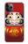S2839 だるま Japan Daruma Doll iPhone 11 Pro バックケース、フリップケース・カバー