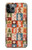 S2854 かわいいクリスマスのパターン Cute Xmas Pattern iPhone 11 Pro バックケース、フリップケース・カバー