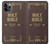S2889 聖書 Holy Bible Cover King James Version iPhone 11 Pro バックケース、フリップケース・カバー