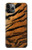 S2962 虎のストライプグラフィックプリント Tiger Stripes Graphic Printed iPhone 11 Pro バックケース、フリップケース・カバー
