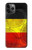 S2965 ベルギーサッカー Belgium Football Soccer Flag iPhone 11 Pro バックケース、フリップケース・カバー