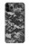 S3293 アーバンブラックカモ迷彩 Urban Black Camo Camouflage iPhone 11 Pro バックケース、フリップケース・カバー