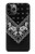 S3363 黒バンダナ Bandana Black Pattern iPhone 11 Pro バックケース、フリップケース・カバー