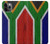 S3464 南アフリカの国旗 South Africa Flag iPhone 11 Pro バックケース、フリップケース・カバー