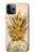 S3490 ゴールドパイナップル Gold Pineapple iPhone 11 Pro バックケース、フリップケース・カバー