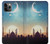 S3502 イスラムの夕日 Islamic Sunset iPhone 11 Pro バックケース、フリップケース・カバー