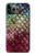 S3539 人魚の鱗 Mermaid Fish Scale iPhone 11 Pro バックケース、フリップケース・カバー