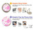 S3036 ピンクフラワーフローラ Pink Sweet Flower Flora iPhone 11 Pro Max バックケース、フリップケース・カバー