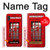 S0058 ロンドン〔イギリス〕の赤い電話ボックス Classic British Red Telephone Box Samsung Galaxy A10e バックケース、フリップケース・カバー