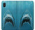 S0830 白いサメ White Shark Samsung Galaxy A10e バックケース、フリップケース・カバー