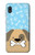 S2669 犬の足 骨 可愛い漫画のパターン Cute Dog Paws Bones Cartoon Samsung Galaxy A10e バックケース、フリップケース・カバー