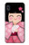 S3042 雛人形 着物桜 Japan Girl Hina Doll Kimono Sakura Samsung Galaxy A10e バックケース、フリップケース・カバー