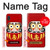 S3045 ダルマ人形 Japan Good Luck Daruma Doll Samsung Galaxy A10e バックケース、フリップケース・カバー
