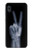 S3101 X線平和サイン手指 X-ray Peace Sign Fingers Samsung Galaxy A10e バックケース、フリップケース・カバー