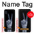 S3101 X線平和サイン手指 X-ray Peace Sign Fingers Samsung Galaxy A10e バックケース、フリップケース・カバー