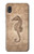 S3214 タツノオトシゴスケルトン化石 Seahorse Skeleton Fossil Samsung Galaxy A10e バックケース、フリップケース・カバー