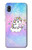 S3256 かわいいユニコーンの漫画 Cute Unicorn Cartoon Samsung Galaxy A10e バックケース、フリップケース・カバー