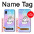 S3256 かわいいユニコーンの漫画 Cute Unicorn Cartoon Samsung Galaxy A10e バックケース、フリップケース・カバー